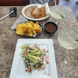 Tostada Ceviche