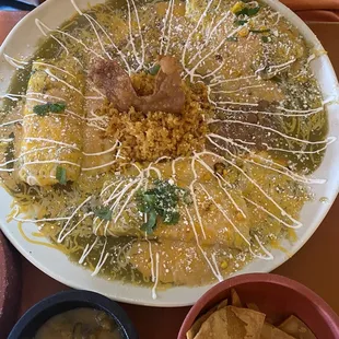 Popeye Enchiladas