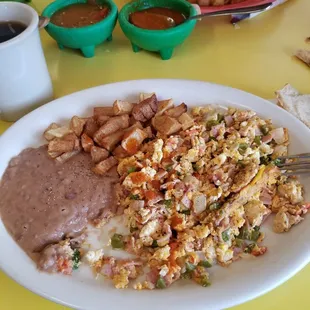 Protein and fiber in 1 plate