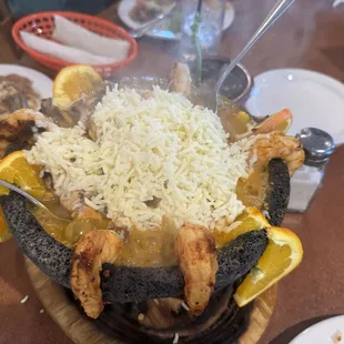Shrimp Molcajete