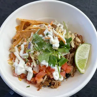 Carnitas fresco bowl