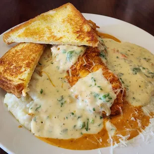 Catfish n Grits on Sunday brunch