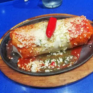 El Jefe Drunken Burrito