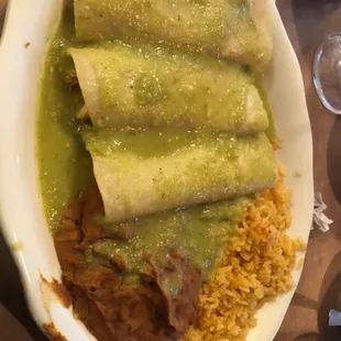 Enchiladas Verde