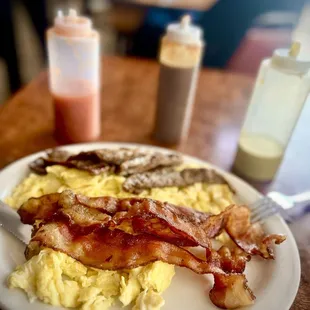 Steak, eggs &amp; bacon (à la carte)