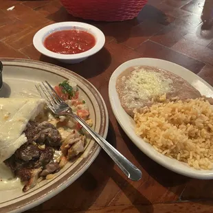 mexican food on a table