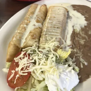 Beef Chimichanga.