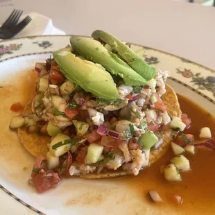 Shrimp ceviche (not spicy)