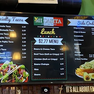 Menu 12/24