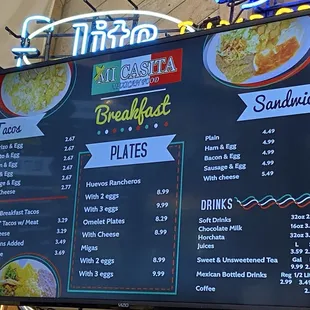 Menu 12/24