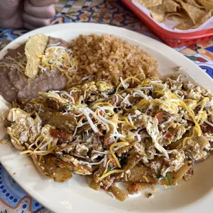 3 Eggs Migas Plate Breakfast