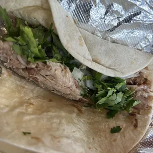 Carnitas taco