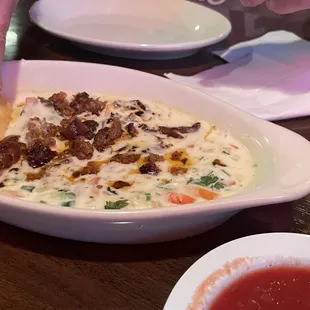 Chorizo Dip. This stuff is amazing