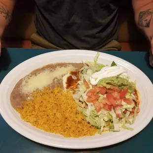 Chicken chimichanga!