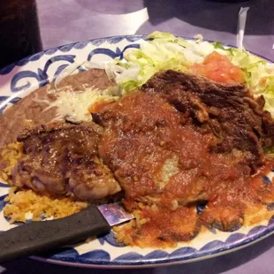 Steak Ranchero. You must try this.