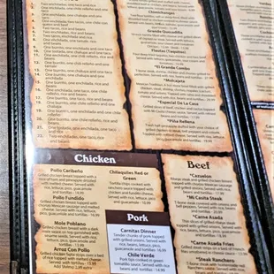 This is page 4 of their menu.  Photo taken December 30, 2022.