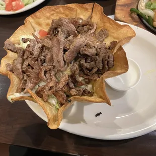 Taco Salad w/ steak