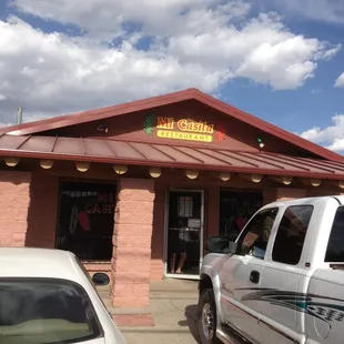 the outside of a mexican restaurant