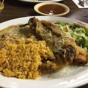 Chile relleno plate