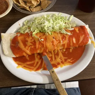 Red Chile Plate