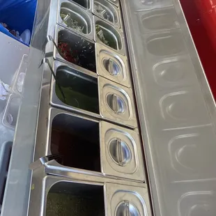 Salsa bar!!!