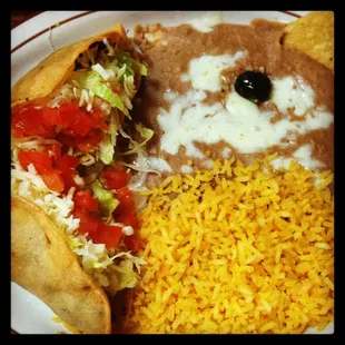 Shredded beef tacos: excellent!!!