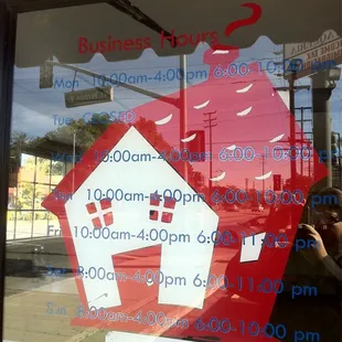 Business hours as of 11/9/11