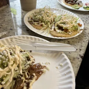 Sopes &amp; Tostadas