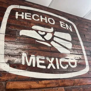 a mexican restaurant sign