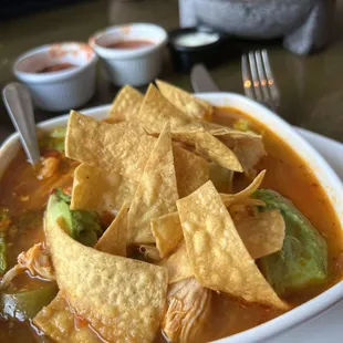 Spicy Tortilla Soup