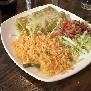 Munch Chicken enchilada