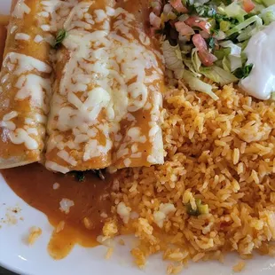 Seafood Enchiladas