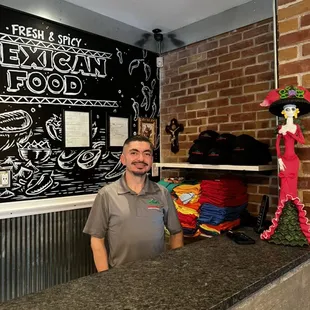 Always happy to serve you