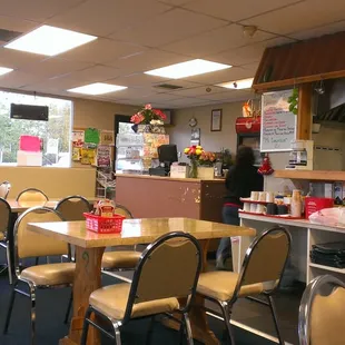 crepes, interior