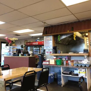 interior, sushi and sashimi