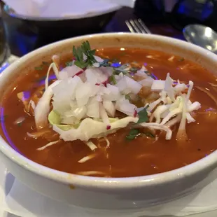 Pozole! Order it!