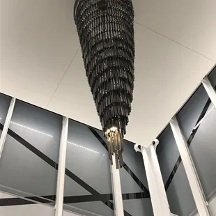 Fancy decor in the entry.
