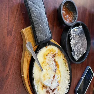 Queso Fundido with Chorizo