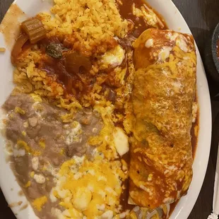 Carne asada burrito