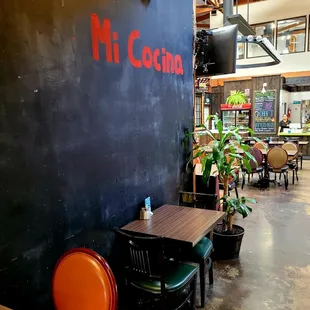 tables and chairs