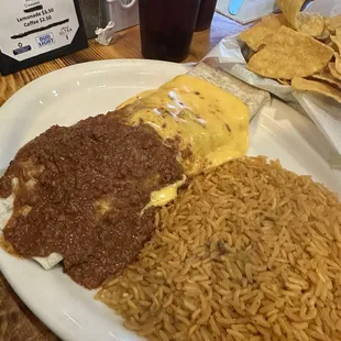 Smothered burrito