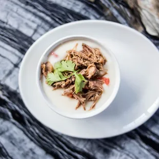 Queso Blanco with Brisket