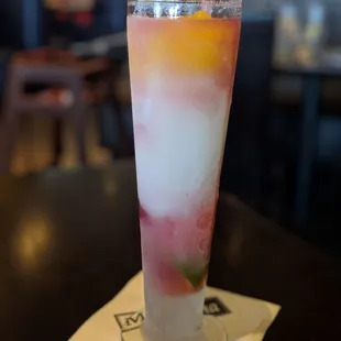 Dilemma, just try it! It's like 3 margaritas in one.