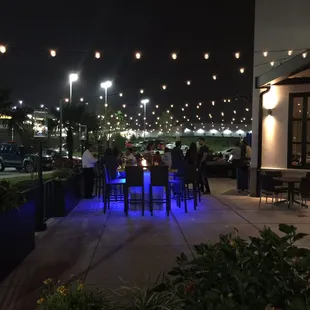 Great outdoor patio!