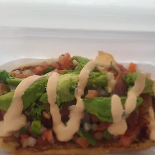 Mexican Hot Dog with Avocado