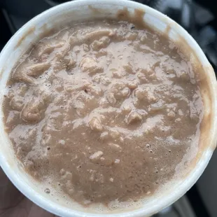 Small bean cup from Mi Cocinita Sotelos