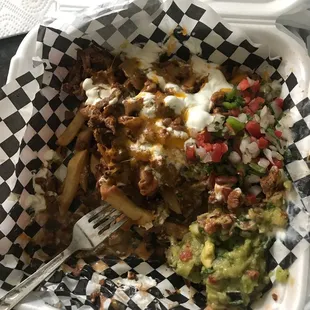 Large Carne Asada Fries.