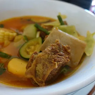 sopa de rez - beef short rib soup