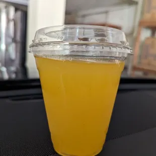 Passion fruit agua fresca