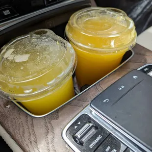 Pineapple and mango agua fresca